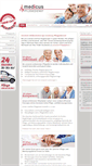 Mobile Screenshot of medicus-pflegedienst.de